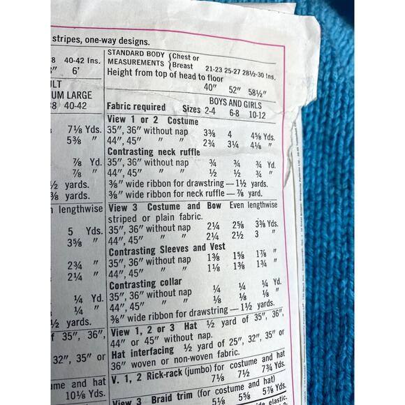 Simplicity 7162 adult clown jester pantomime costume size small 34 - Picture 5 of 6